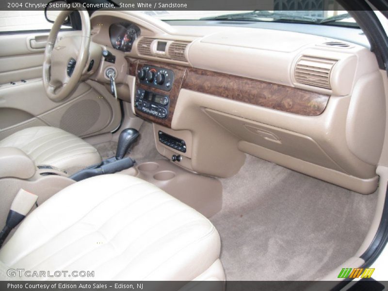 Stone White / Sandstone 2004 Chrysler Sebring LXi Convertible