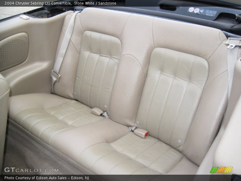 Stone White / Sandstone 2004 Chrysler Sebring LXi Convertible