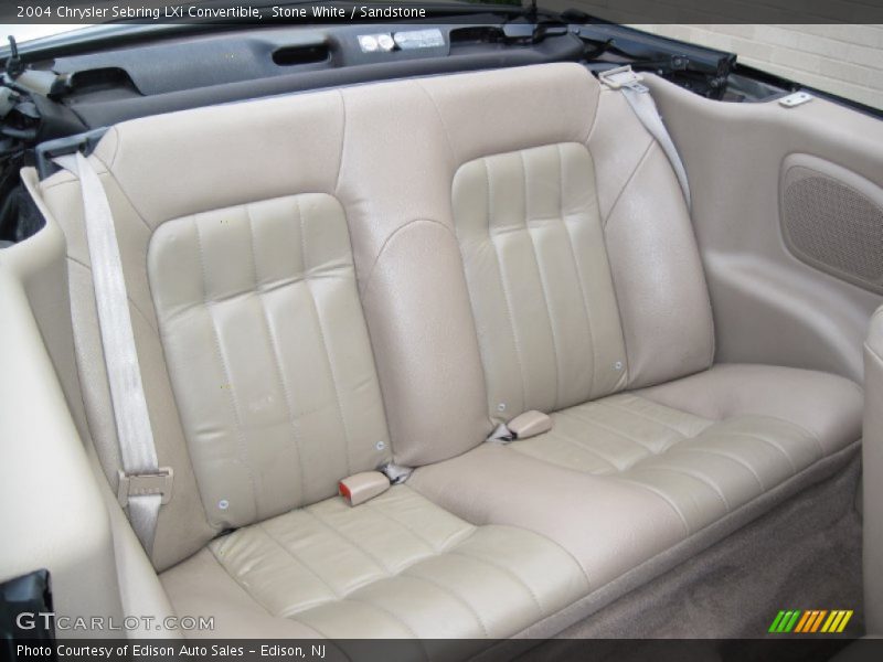 Stone White / Sandstone 2004 Chrysler Sebring LXi Convertible