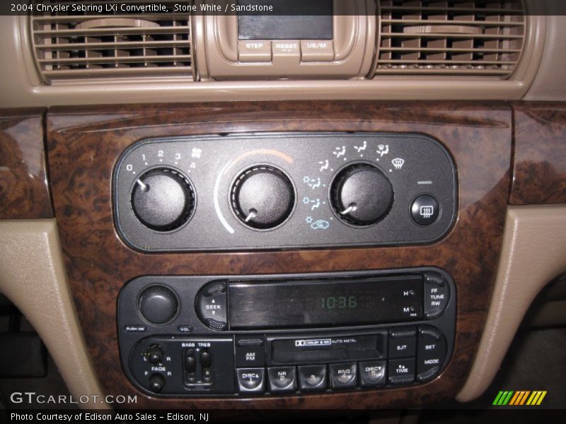 Stone White / Sandstone 2004 Chrysler Sebring LXi Convertible