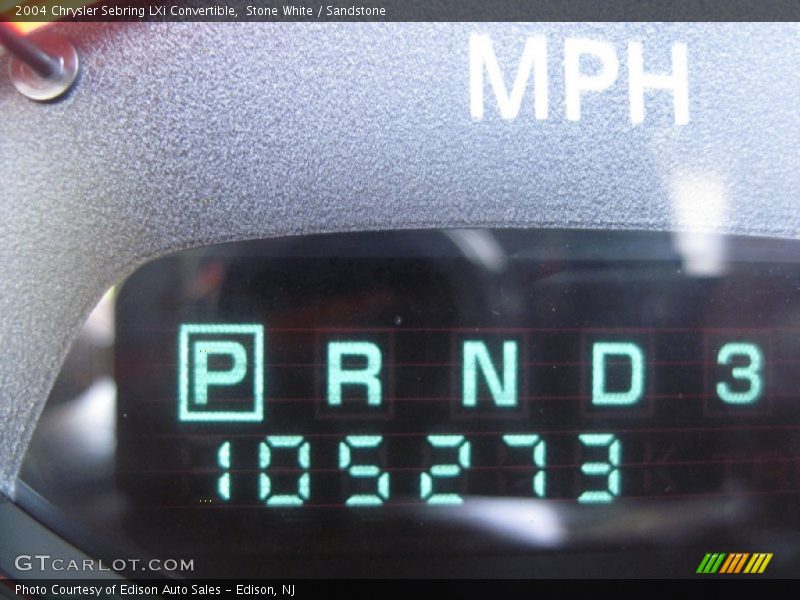 Stone White / Sandstone 2004 Chrysler Sebring LXi Convertible