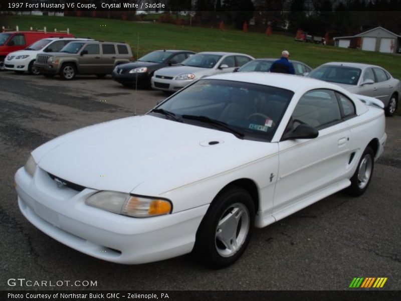 Front 3/4 View of 1997 Mustang V6 Coupe