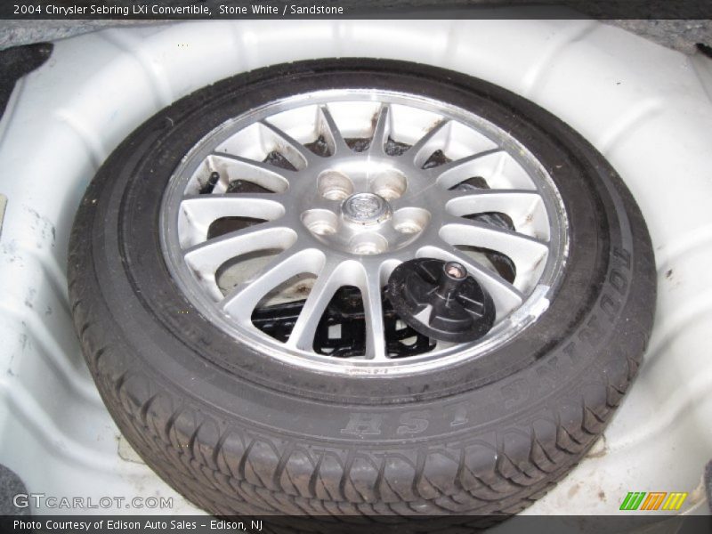 Stone White / Sandstone 2004 Chrysler Sebring LXi Convertible