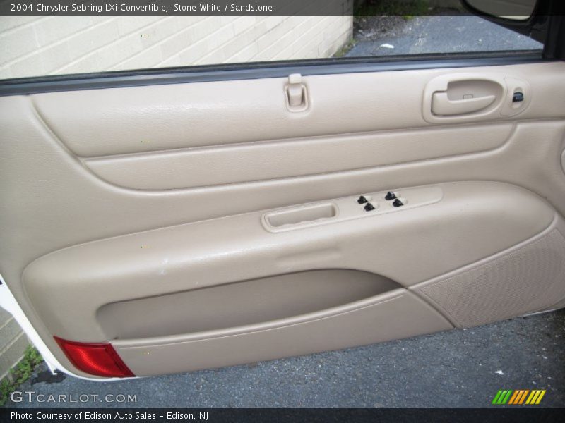 Stone White / Sandstone 2004 Chrysler Sebring LXi Convertible