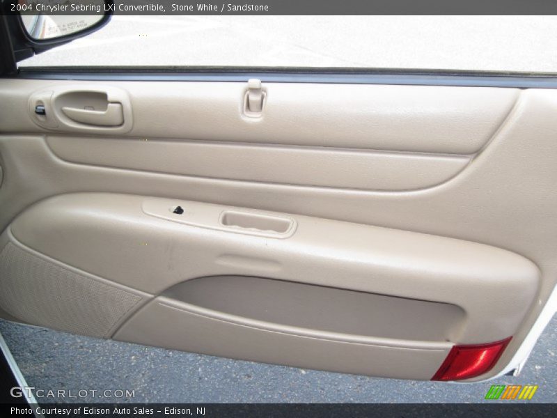 Stone White / Sandstone 2004 Chrysler Sebring LXi Convertible