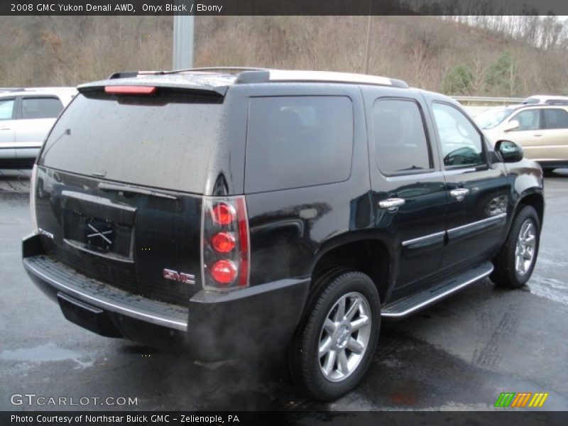 Onyx Black / Ebony 2008 GMC Yukon Denali AWD