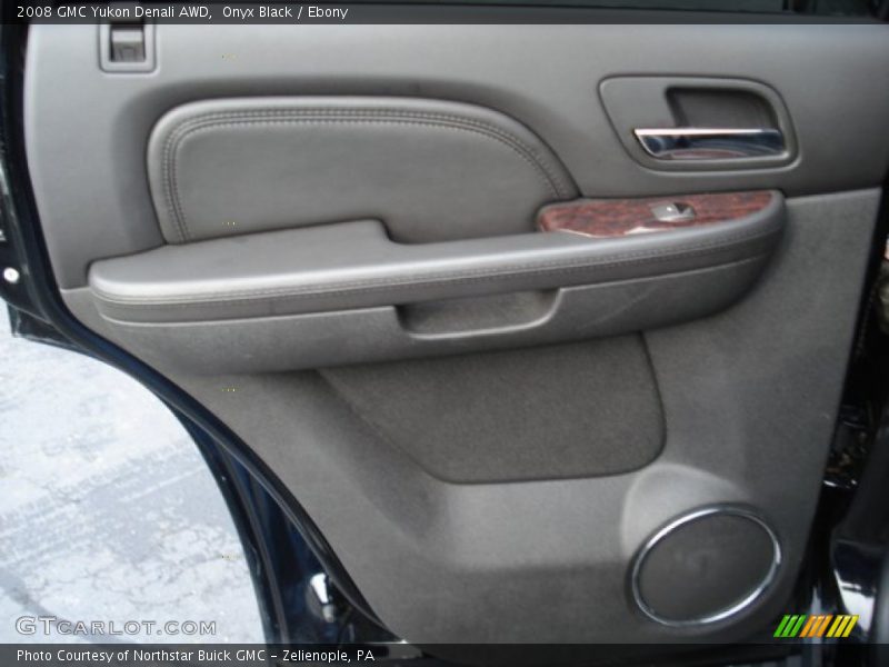 Onyx Black / Ebony 2008 GMC Yukon Denali AWD