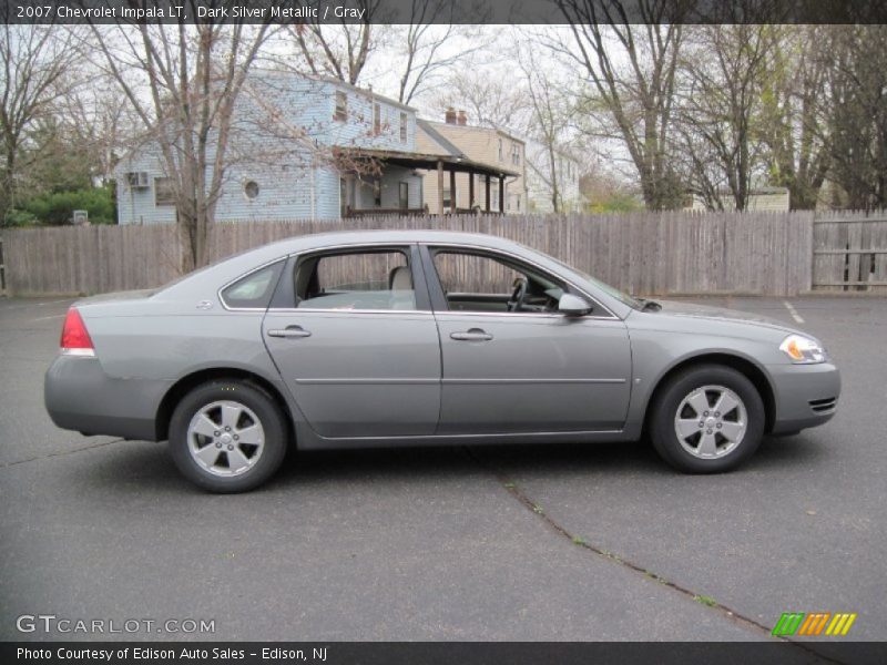 Dark Silver Metallic / Gray 2007 Chevrolet Impala LT