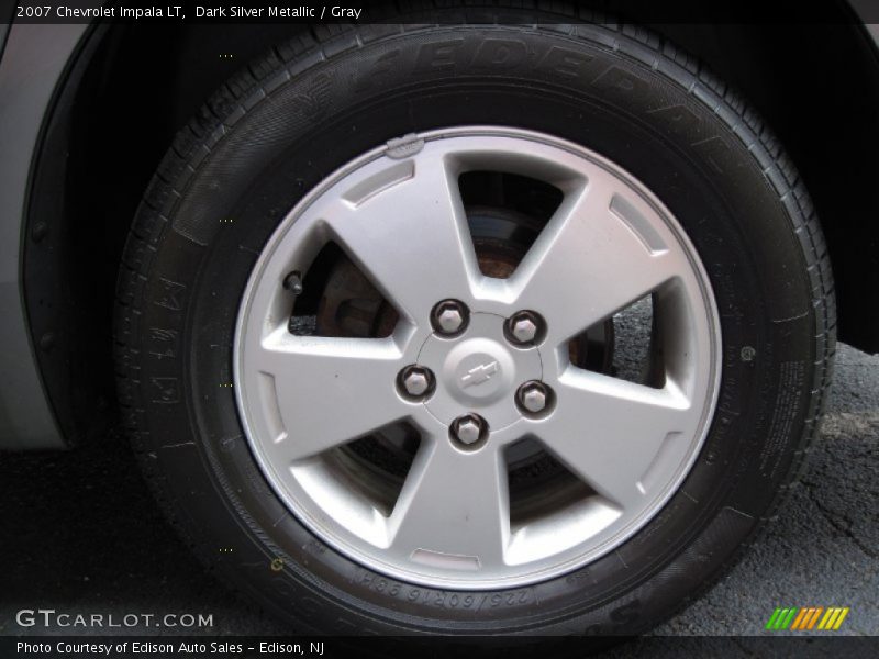 Dark Silver Metallic / Gray 2007 Chevrolet Impala LT