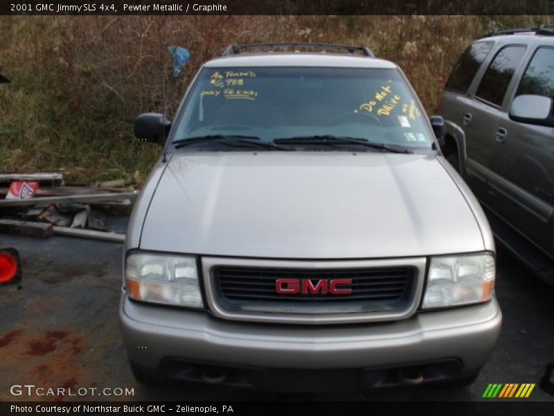 Pewter Metallic / Graphite 2001 GMC Jimmy SLS 4x4