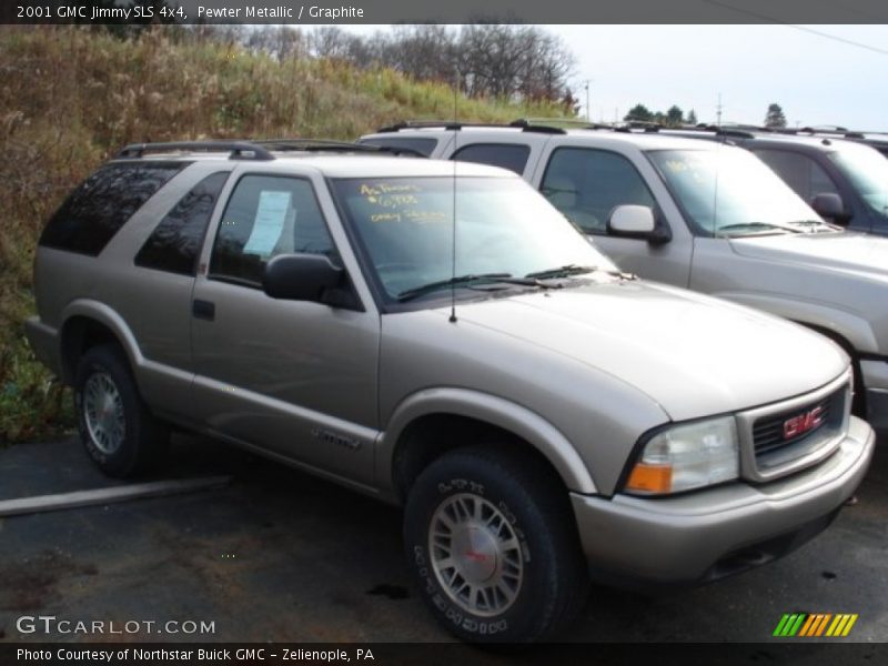 Pewter Metallic / Graphite 2001 GMC Jimmy SLS 4x4