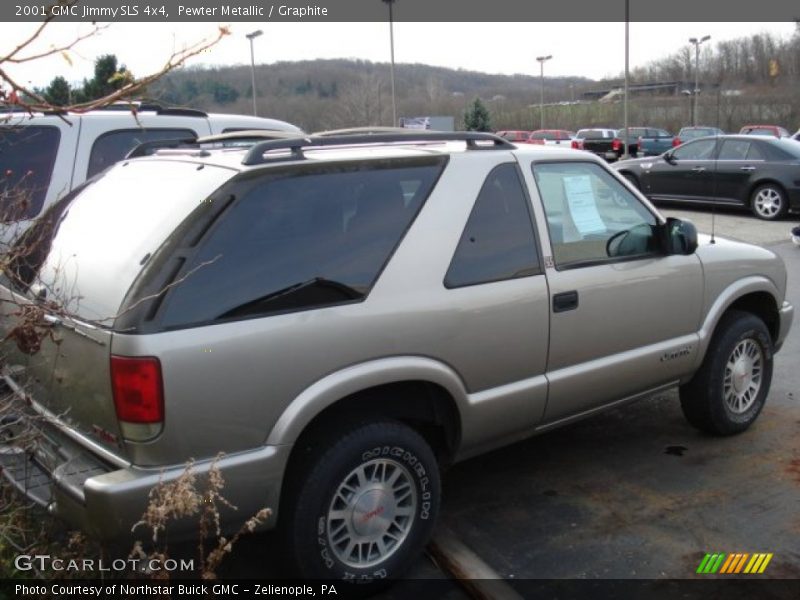 Pewter Metallic / Graphite 2001 GMC Jimmy SLS 4x4