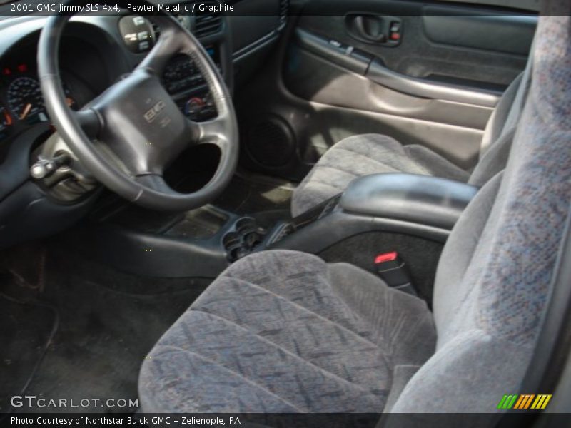 Pewter Metallic / Graphite 2001 GMC Jimmy SLS 4x4