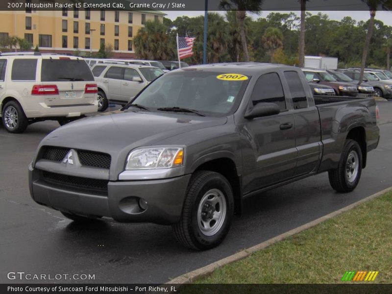 Granite Gray / Slate 2007 Mitsubishi Raider LS Extended Cab
