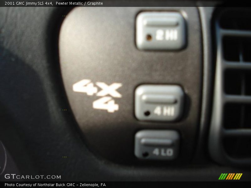 Pewter Metallic / Graphite 2001 GMC Jimmy SLS 4x4