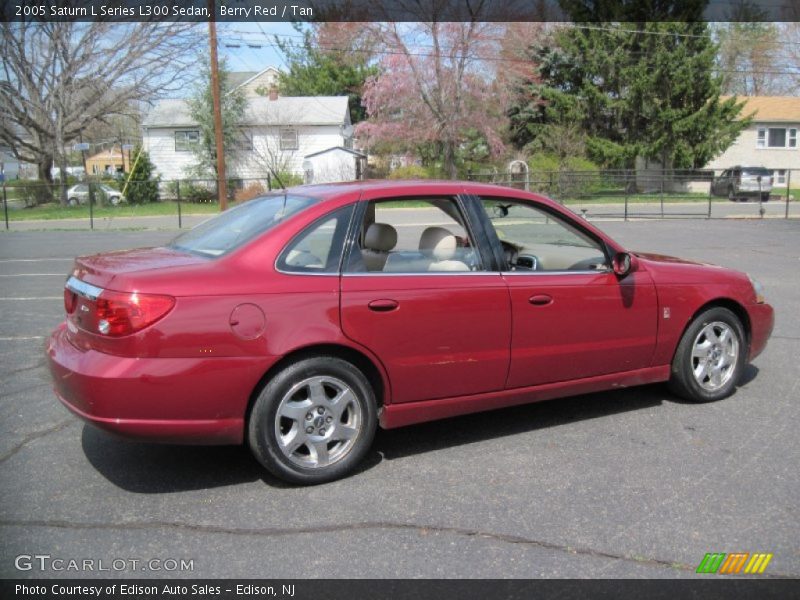 Berry Red / Tan 2005 Saturn L Series L300 Sedan