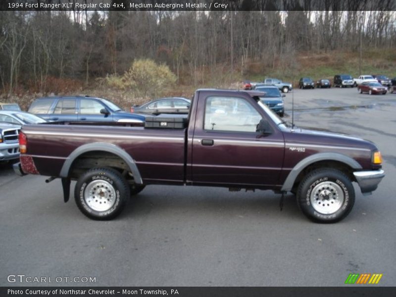 Medium Aubergine Metallic / Grey 1994 Ford Ranger XLT Regular Cab 4x4