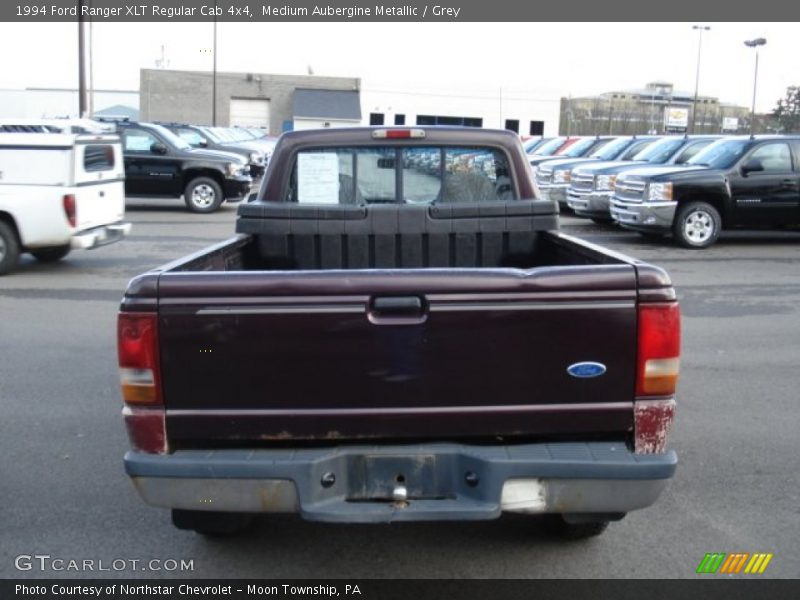 Medium Aubergine Metallic / Grey 1994 Ford Ranger XLT Regular Cab 4x4