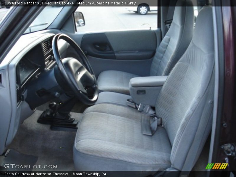 Medium Aubergine Metallic / Grey 1994 Ford Ranger XLT Regular Cab 4x4