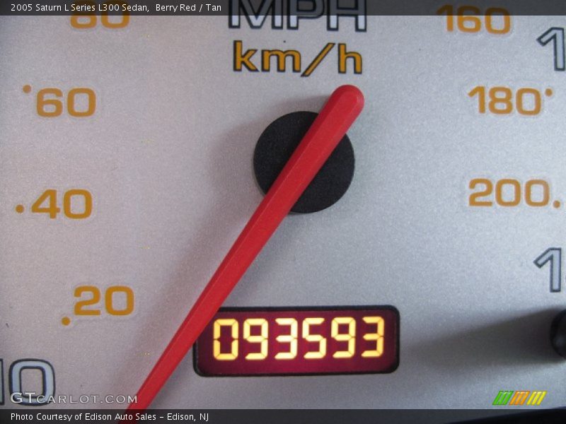 Berry Red / Tan 2005 Saturn L Series L300 Sedan