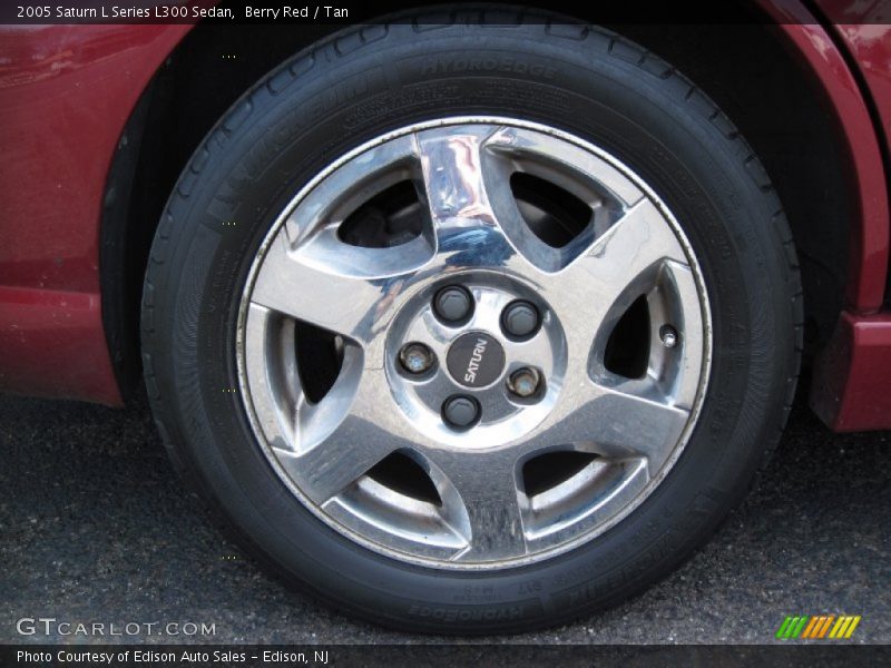Berry Red / Tan 2005 Saturn L Series L300 Sedan