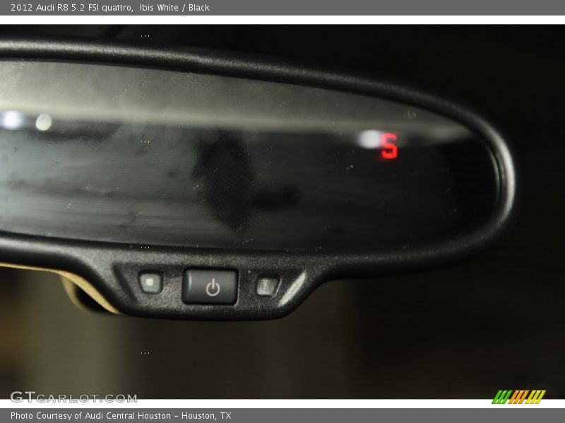 Rear view mirror - 2012 Audi R8 5.2 FSI quattro