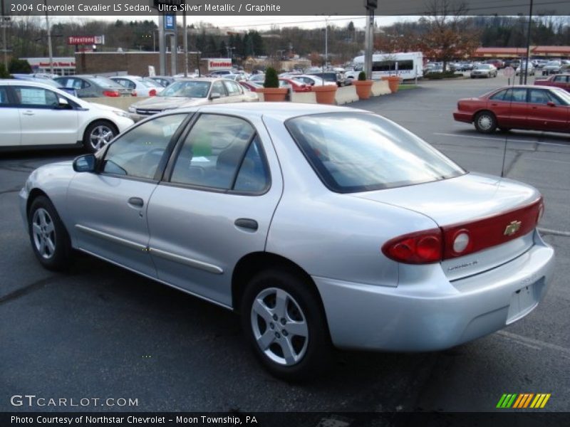 Ultra Silver Metallic / Graphite 2004 Chevrolet Cavalier LS Sedan