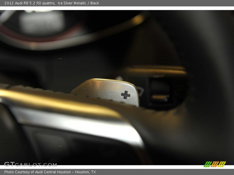 Ice Silver Metallic / Black 2012 Audi R8 5.2 FSI quattro