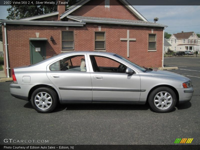 Silver Metallic / Taupe 2002 Volvo S60 2.4