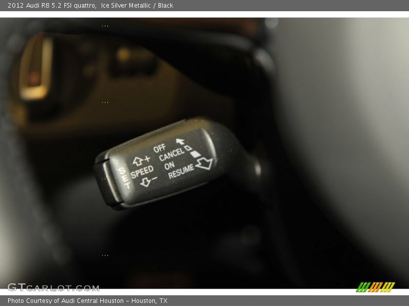 Ice Silver Metallic / Black 2012 Audi R8 5.2 FSI quattro