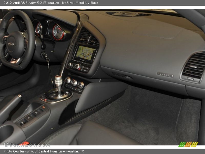 Dashboard of 2012 R8 Spyder 5.2 FSI quattro