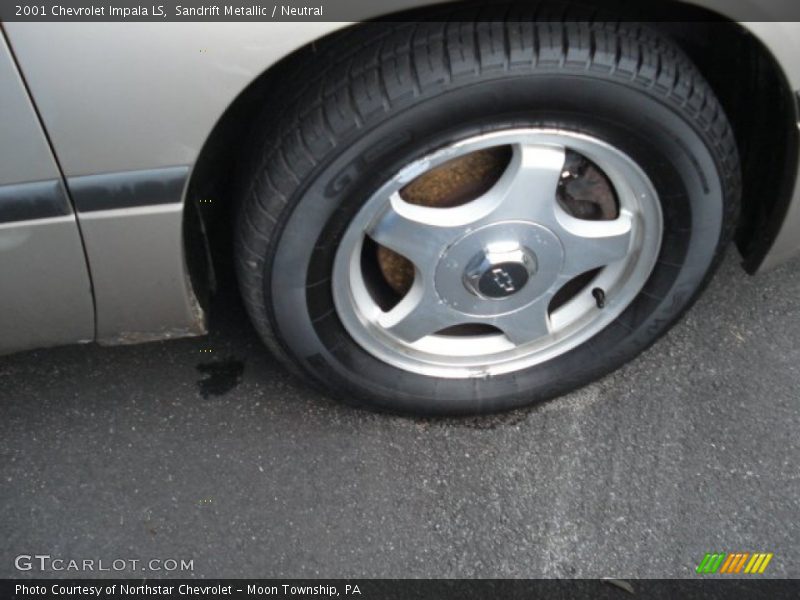 Sandrift Metallic / Neutral 2001 Chevrolet Impala LS