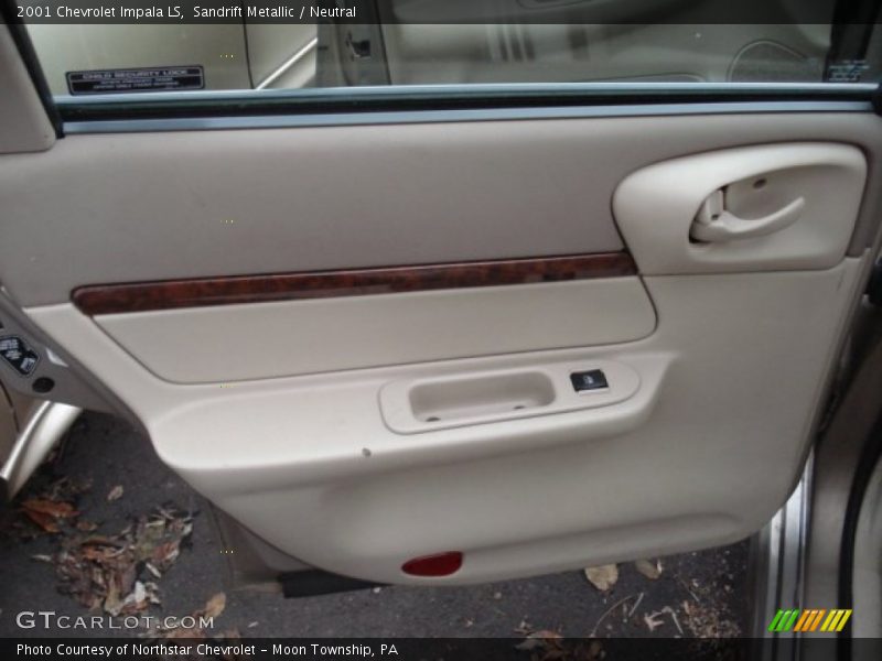 Sandrift Metallic / Neutral 2001 Chevrolet Impala LS