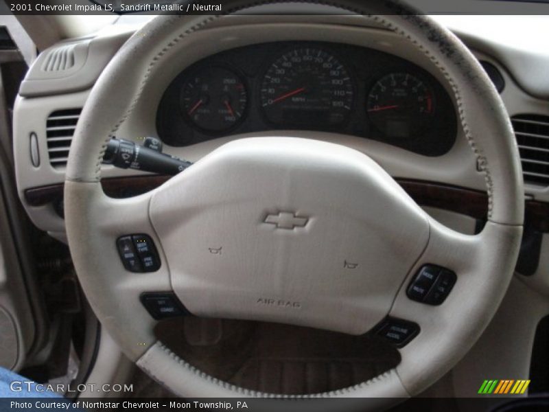 Sandrift Metallic / Neutral 2001 Chevrolet Impala LS