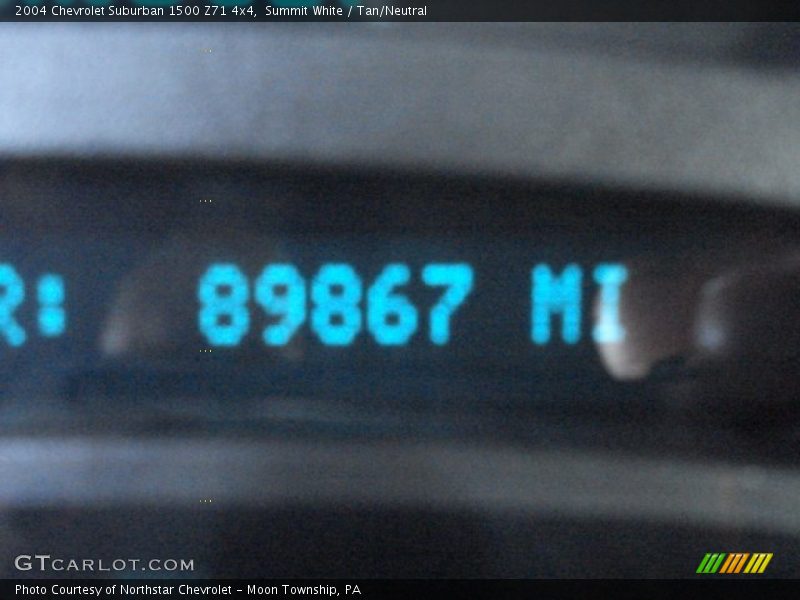 Summit White / Tan/Neutral 2004 Chevrolet Suburban 1500 Z71 4x4