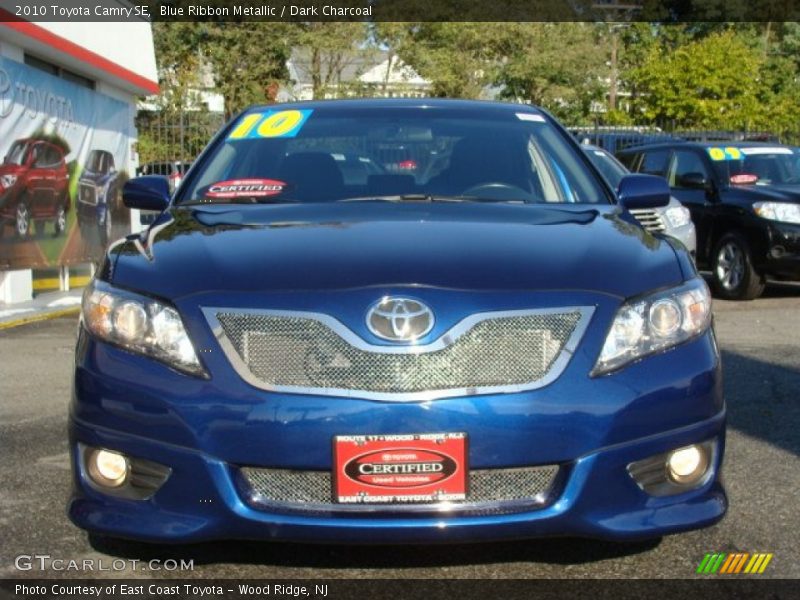 Blue Ribbon Metallic / Dark Charcoal 2010 Toyota Camry SE