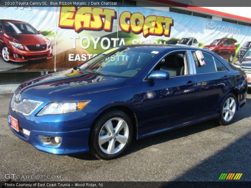 Blue Ribbon Metallic / Dark Charcoal 2010 Toyota Camry SE