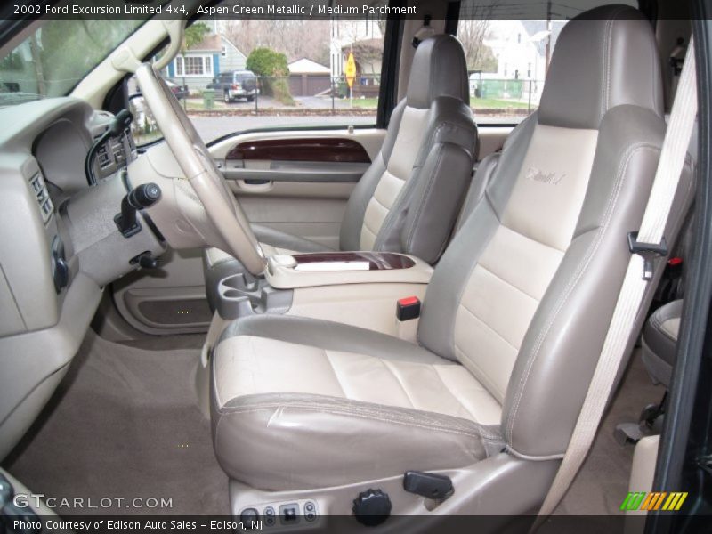  2002 Excursion Limited 4x4 Medium Parchment Interior