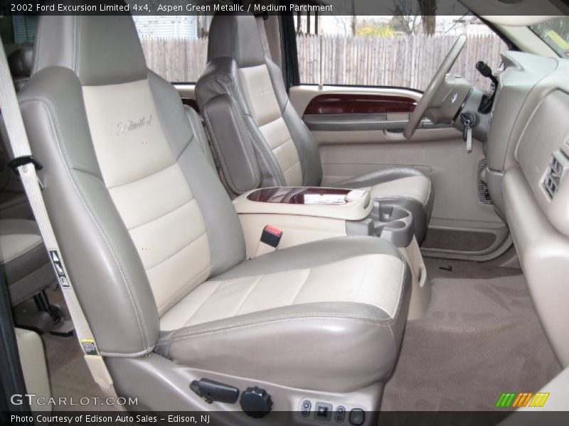  2002 Excursion Limited 4x4 Medium Parchment Interior