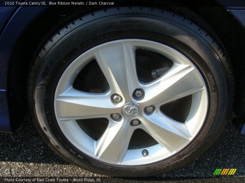 Blue Ribbon Metallic / Dark Charcoal 2010 Toyota Camry SE