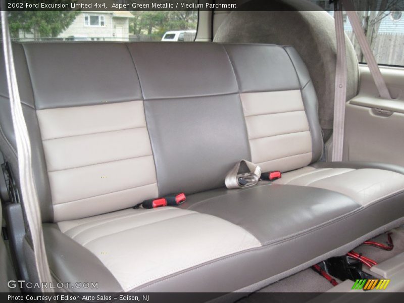 Aspen Green Metallic / Medium Parchment 2002 Ford Excursion Limited 4x4