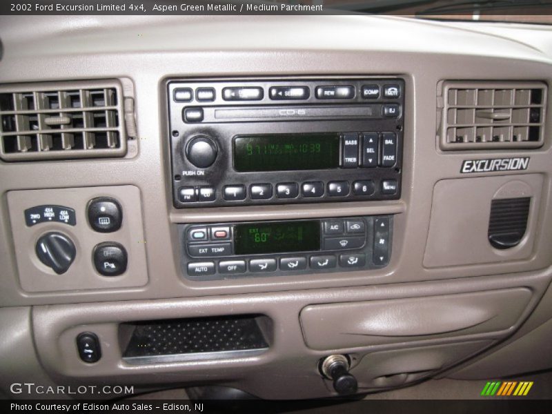 Aspen Green Metallic / Medium Parchment 2002 Ford Excursion Limited 4x4