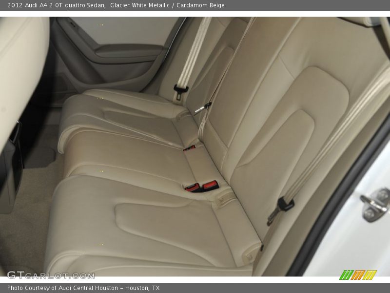 Glacier White Metallic / Cardamom Beige 2012 Audi A4 2.0T quattro Sedan