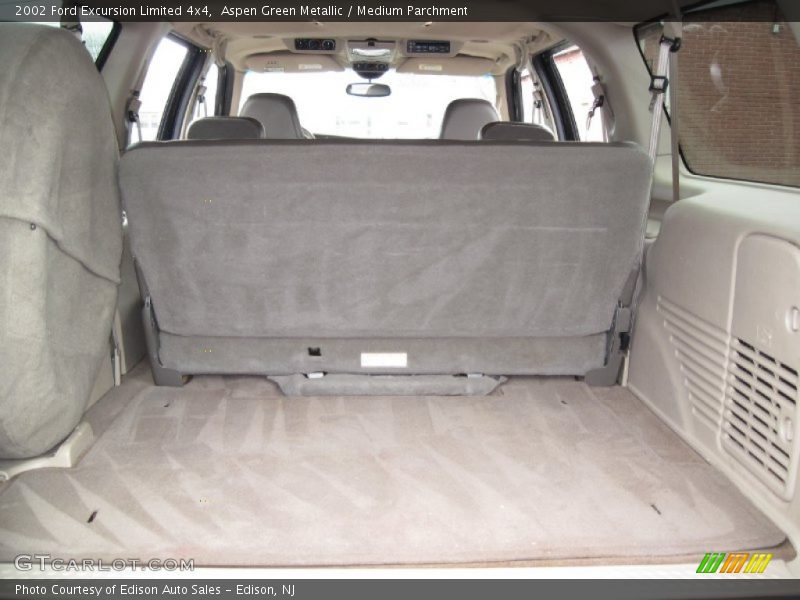 Aspen Green Metallic / Medium Parchment 2002 Ford Excursion Limited 4x4