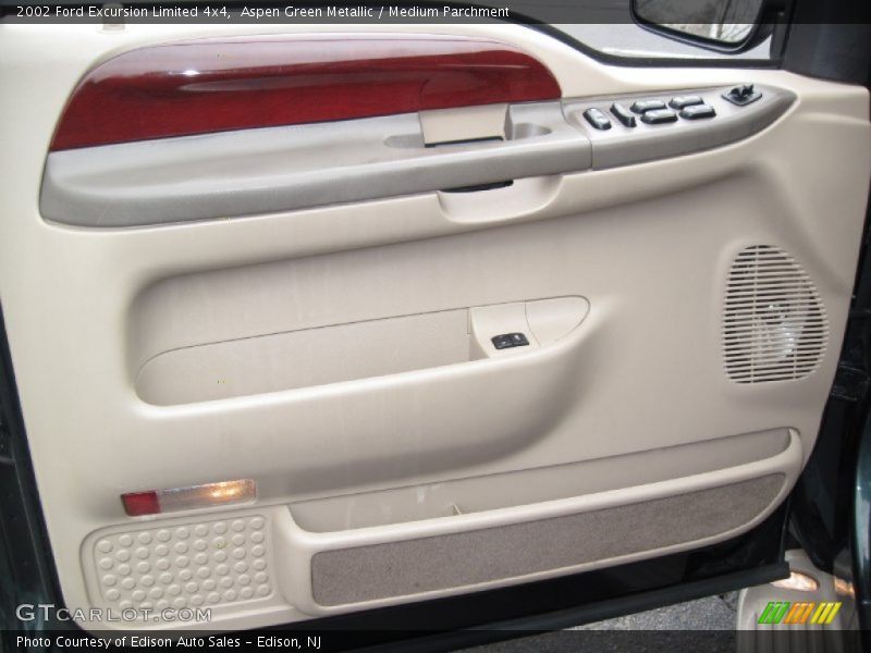 Aspen Green Metallic / Medium Parchment 2002 Ford Excursion Limited 4x4