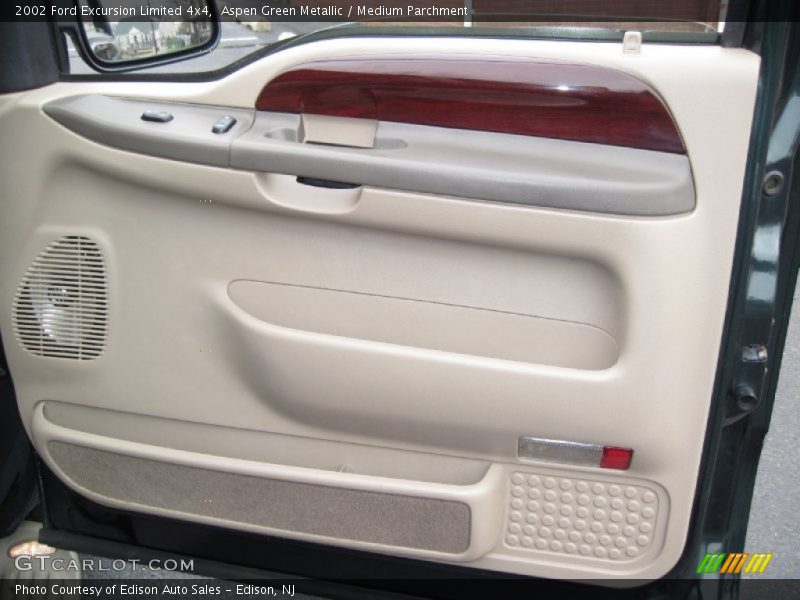 Aspen Green Metallic / Medium Parchment 2002 Ford Excursion Limited 4x4