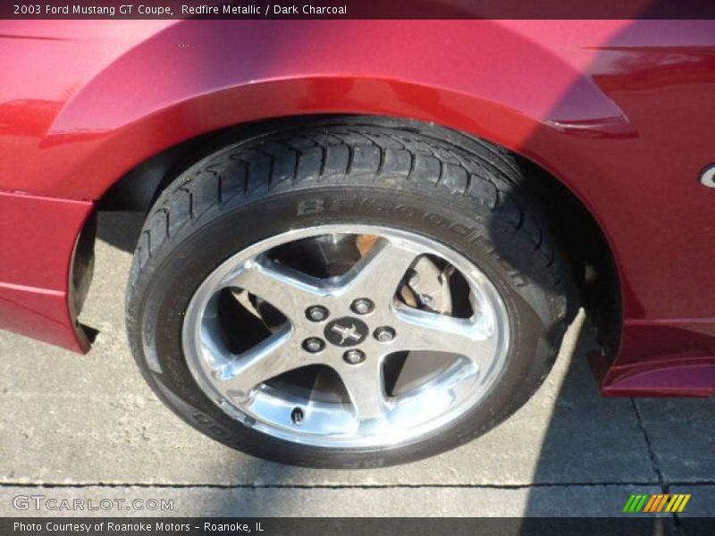 Redfire Metallic / Dark Charcoal 2003 Ford Mustang GT Coupe