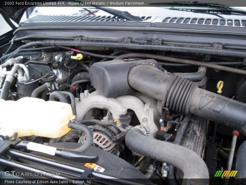 Aspen Green Metallic / Medium Parchment 2002 Ford Excursion Limited 4x4