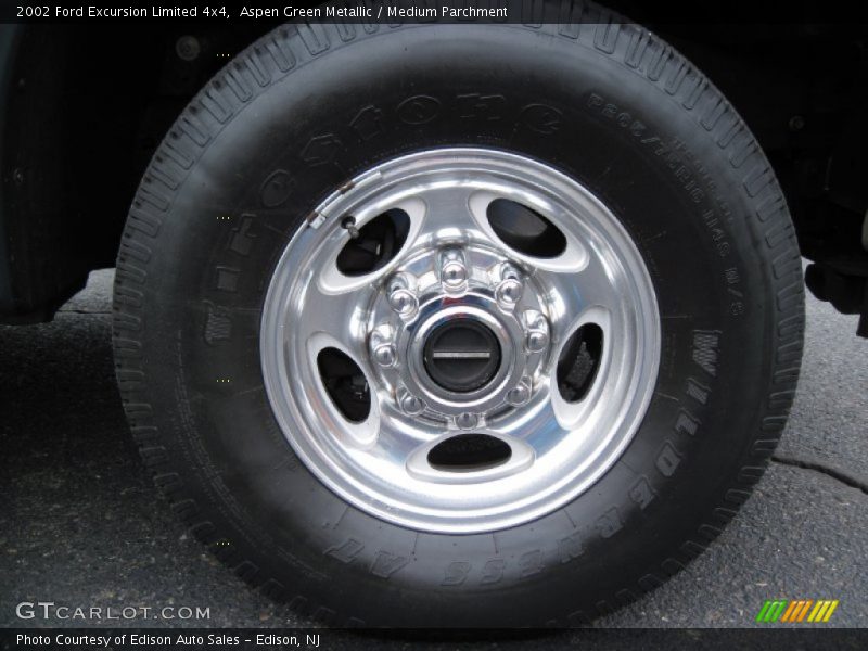 Aspen Green Metallic / Medium Parchment 2002 Ford Excursion Limited 4x4