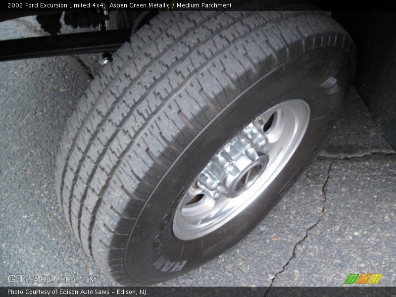 Aspen Green Metallic / Medium Parchment 2002 Ford Excursion Limited 4x4